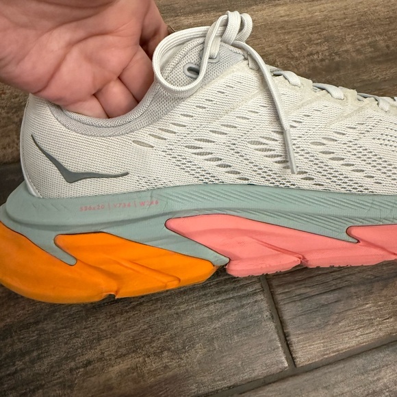 Hoka Clifton Edge Men’s Running Shoes Nimbus Cloud /Lunar Rock - Picture 7 of 11